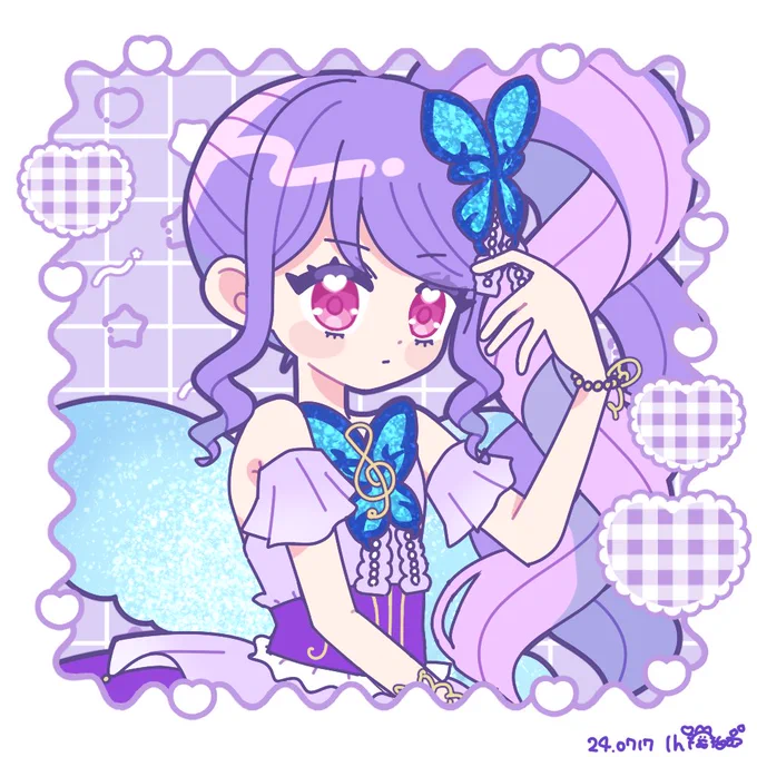 ワンドロじゅのん ちょう絶クールバタフライ
