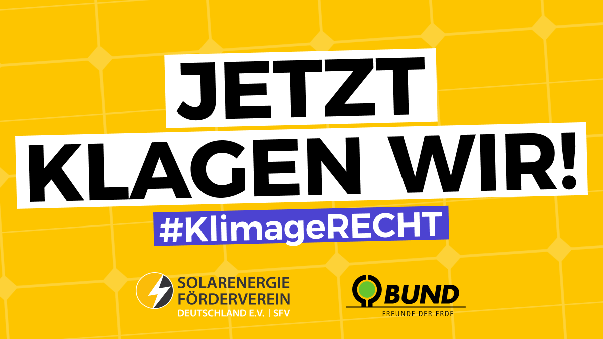 Steinmeier hat das neue #Klimaschutzgesetz unterschrieben!🤯

❌Dabei verhindert das Gesetz effektiven Klimaschutz!❌
Gemeinsam mit dem <a href="/bund_net/">BUND</a> reichen wir deshalb eine #Klimaklage vor dem Bundesverfassungsgericht ein! ✊

Alle Infos unter klimaklage.com