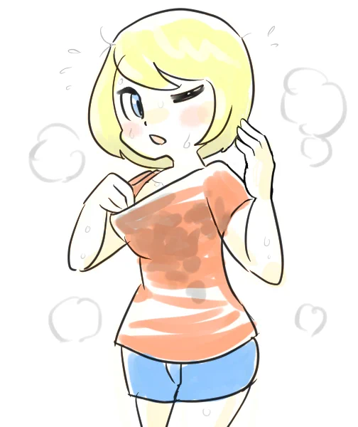 【創作】日本の夏はあついわ〜・・