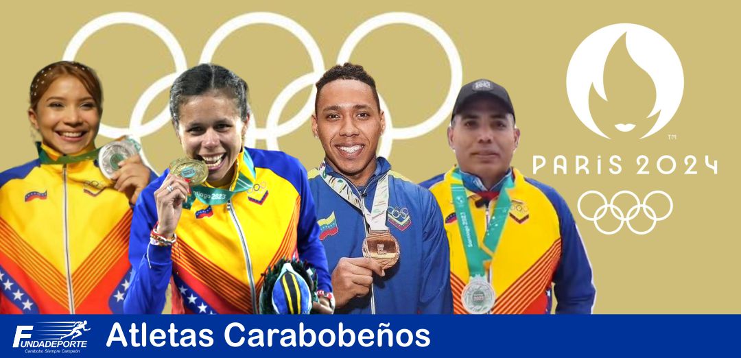 Los Juegos Olímpicos de París 2024 contarán con la participación de cuatro atletas de Carabobo
fundadeporte.gob.ve/carabobo/juego…
#CaraboboSiempreCampeón #Deportes #17Jul