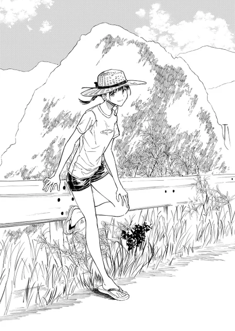 「今日からここで暮らシマす!?」第10話更新しました🌴畑を守ってくれる頼もしい味方が現れてアコちゃん大助かりな(?)お話🐈 #ここシマ 