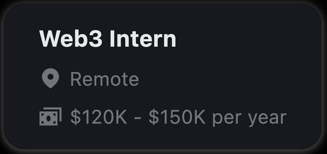 DeFiTracer's tweet image. I'm looking for interns

need talanted, motivated and web3 educated

paying $10,000/month and sharing all my calls

comment if you think you will fit

p.s: please, make sure ur DMs are opened
