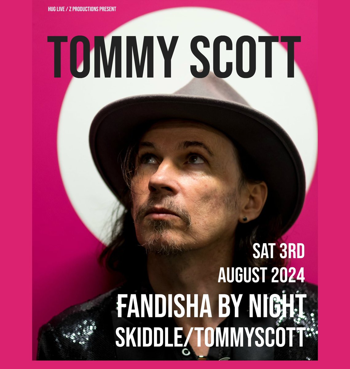 #TommyScottDuo
Saturday 3rd August 2024
@FandishaByNight 
#Liverpool #BalticTriangle
Tickets Available skiddle.com/whats-on/Liver…