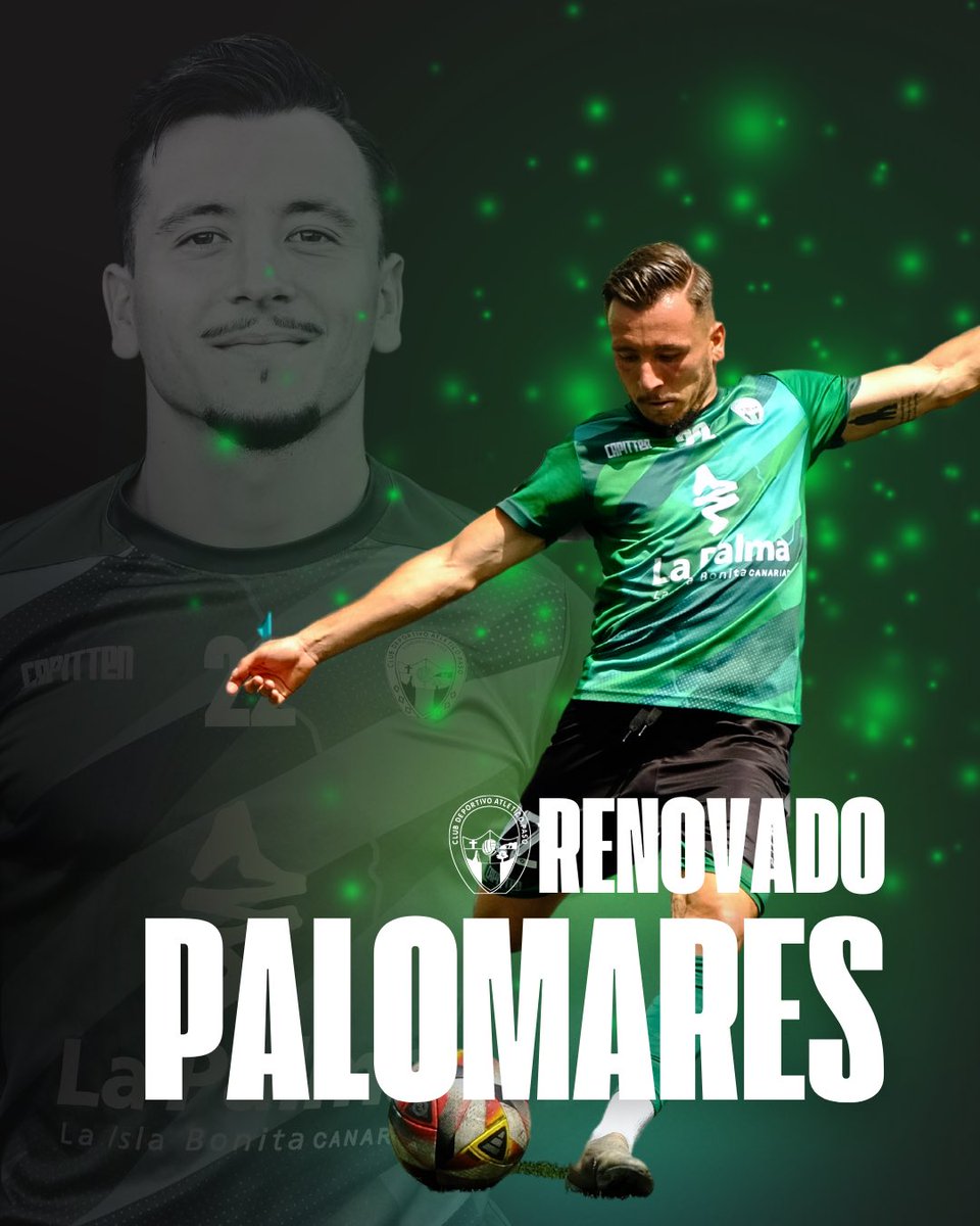 AtleticoPaso's tweet photo. Como la ciudad de la que vino: Muy Noble y Muy Leal, Guarda y Defendimiento del Reino Verdinegro 🏰🛡️💚

@KaiserDani14 seguirá defendiendo nuestros colores en la temporada 24-25🔥

#cdatléticopaso #soyverdito #somosverditos https://t.co/2ENZlVkxTP