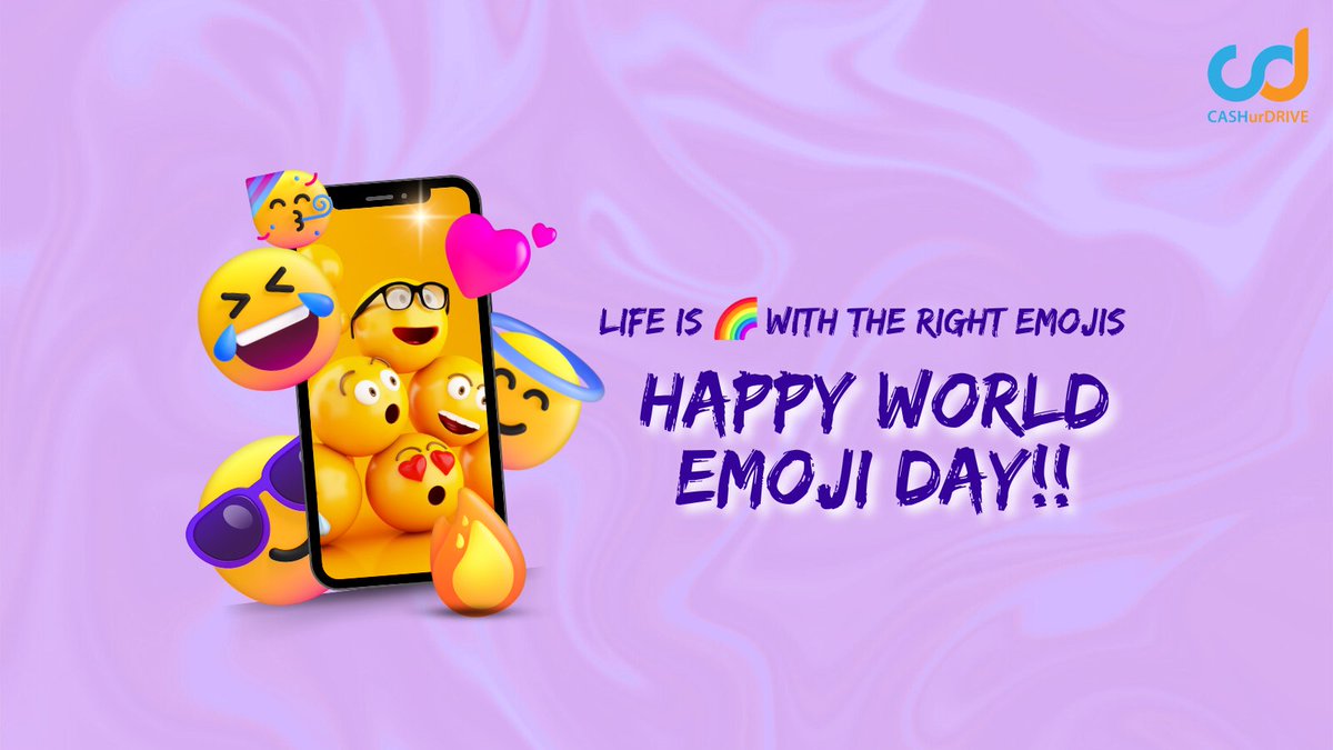 Happy #WorldEmojiDay! 
If you could only use 3 emojis for the rest of your life, which ones would you choose? Drop them below!  #EmojiChallenge
We'll go first "💸🫵🚗"

#emojilove #emojicelebration #emojiart #emojimood #emojitalk #emojilife #trending