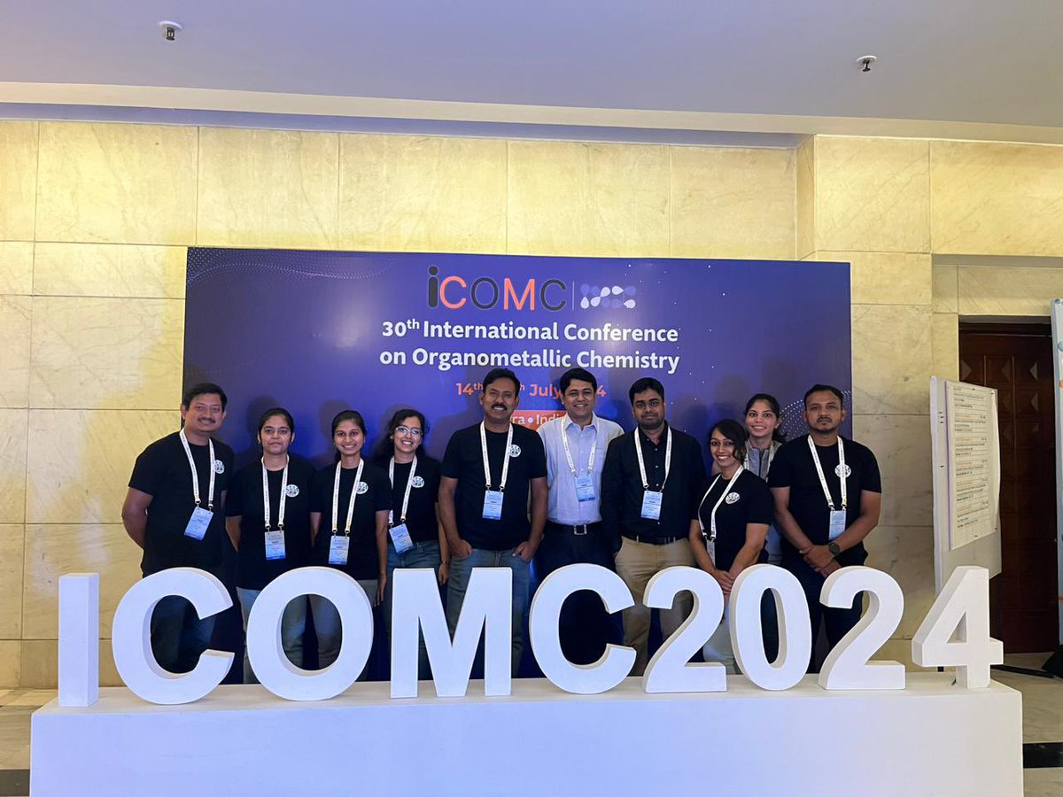 ICOMC 2024 (@icomc2024) on Twitter photo Here comes one of the organizers Prof Swadhin Mondal <a href="/iiserkol/">IISER Kolkata</a> and his group members <a href="/Icomc2024/">ICOMC 2024</a>! #ICOMC2024
<a href="/berachm/">jitendra k. bera</a> <a href="/maiti_iitb/">Debabrata Maiti</a> Here comes one of the organizers Prof Swadhin Mondal <a href="/iiserkol/">IISER Kolkata</a> and his group members <a href="/Icomc2024/">ICOMC 2024</a>! #ICOMC2024
<a href="/berachm/">jitendra k. bera</a> <a href="/maiti_iitb/">Debabrata Maiti</a>