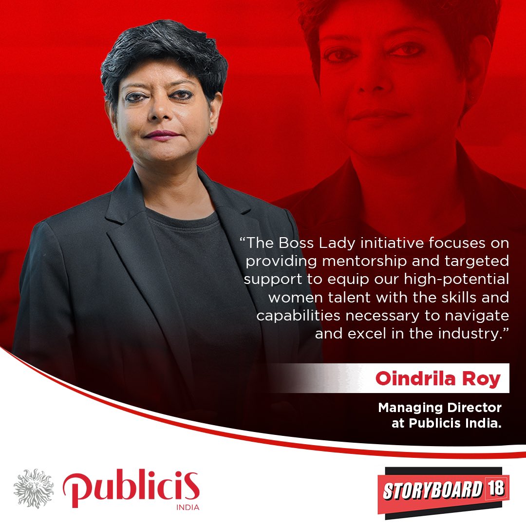 In an interview with @BrandStoryboard, our MD, <a href="/Oinx_roy/">Oindrila</a> talks about our Boss Lady Program &amp; how it is nurturing the next generation of women leaders.

Read the interview to explore more: storyboard18.com/interviews/tho…