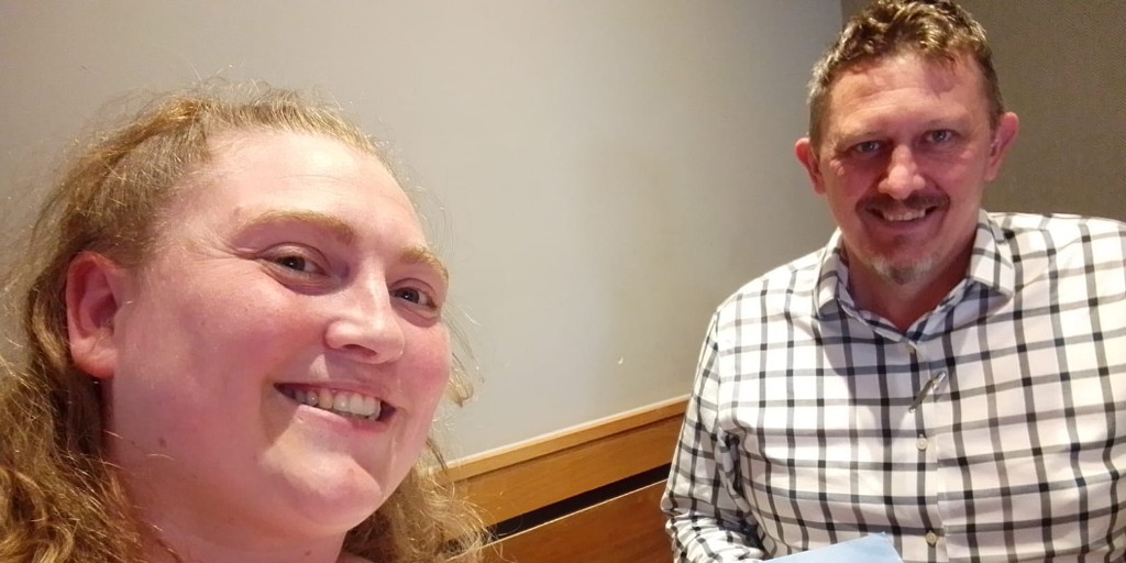 Samm is meeting with David Whiteside from <a href="/baxiboilers/">Baxi UK & Ireland</a> to stay informed about the latest products and advise our housing provider customers on new solutions. 👍