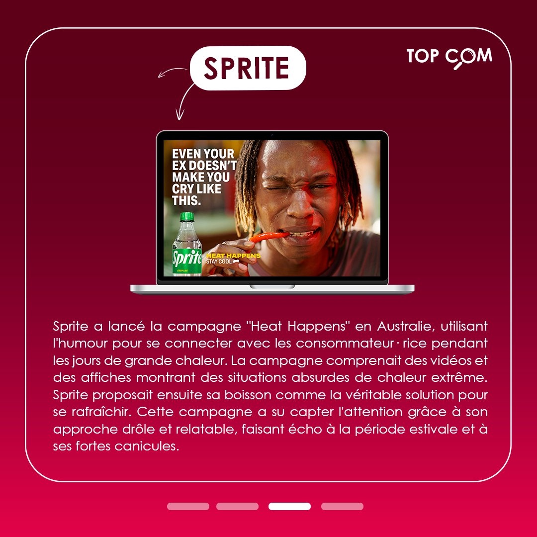 MasterMASCI's tweet photo. 👀 Top Com

Voici trois de nos campagnes coups de cœur ! Aujourd’hui, célébrons l’arrivée de l’été avec Heineken, Sprite, et KFC ! ☀️

Laquelle préférez-vous ? Dites-nous tout ! 💬

#MasterMASCI #Summer https://t.co/HPzUB1ZgQs