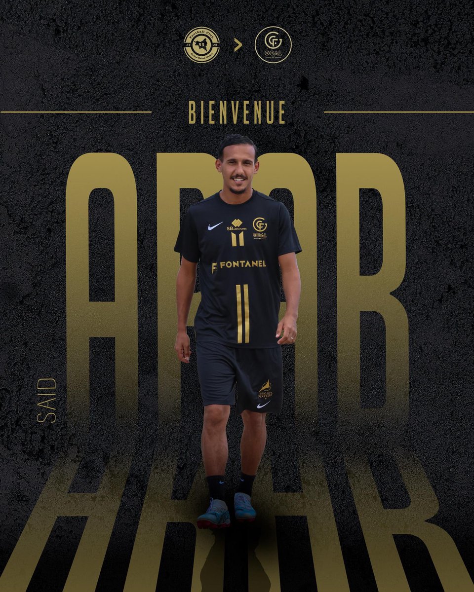 GOAL__FC's tweet image. 🚨⚽️ 𝐁𝐢𝐞𝐧𝐯𝐞𝐧𝐮𝐞 à 𝐒𝐚𝐢𝐝 𝐀𝐫𝐚𝐛 !⚽️🚨

Nous sommes ravis d'annoncer l'arrivée de Saïd Arab à GOAL FC pour la saison 2024-25 ! 

Passé par la N1 avec le Red Star FC et la Ligue 2 avec le Paris FC, Saïd arrive en provenance du FC 93 Bobigny 🤜🤛

Il portera le numéro 11