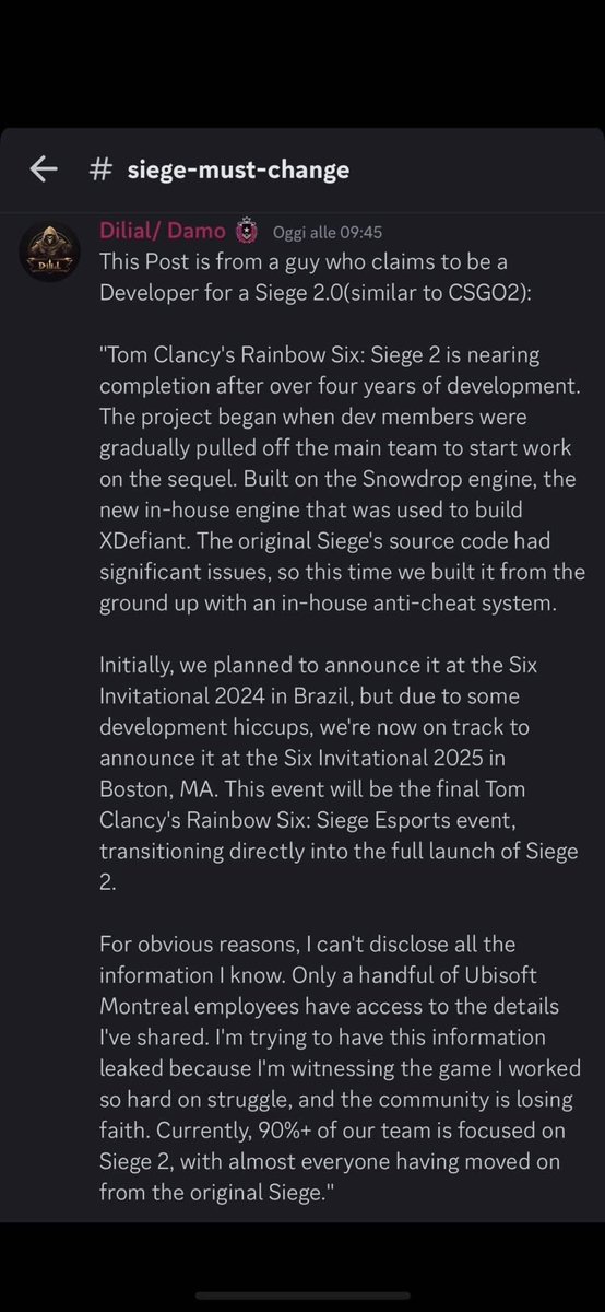 Nomaddr6's tweet photo. Siege 2.0? https://t.co/kEkUy5lkMs