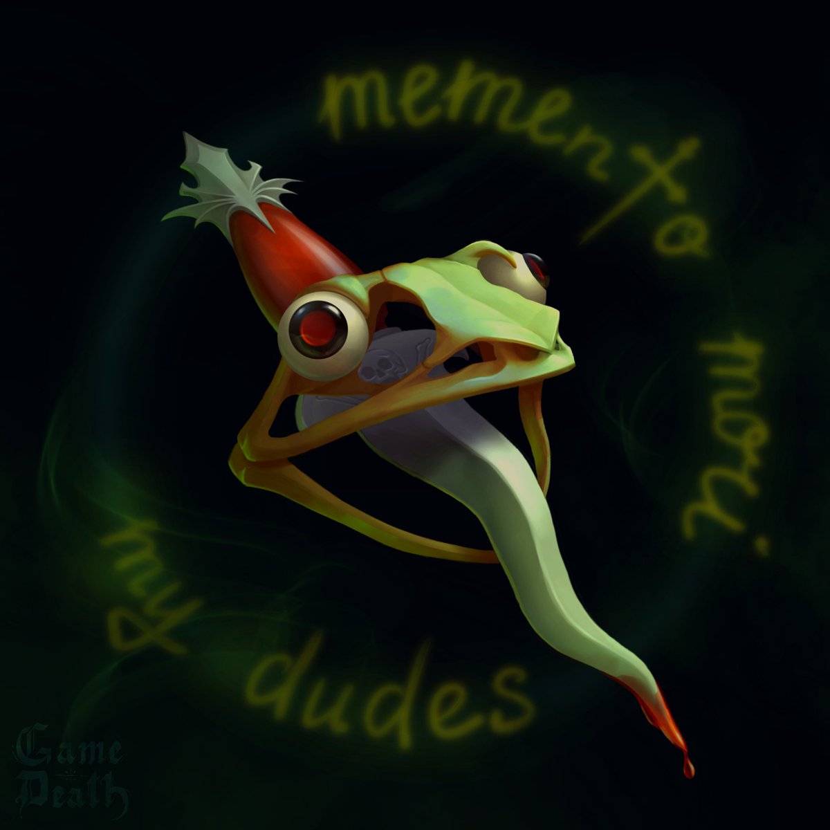 miro_nova_art's tweet photo. MEMEnto mori, my dudes, 'cause it's wednesday!
#skullyjuly https://t.co/LP94pJ8LEm