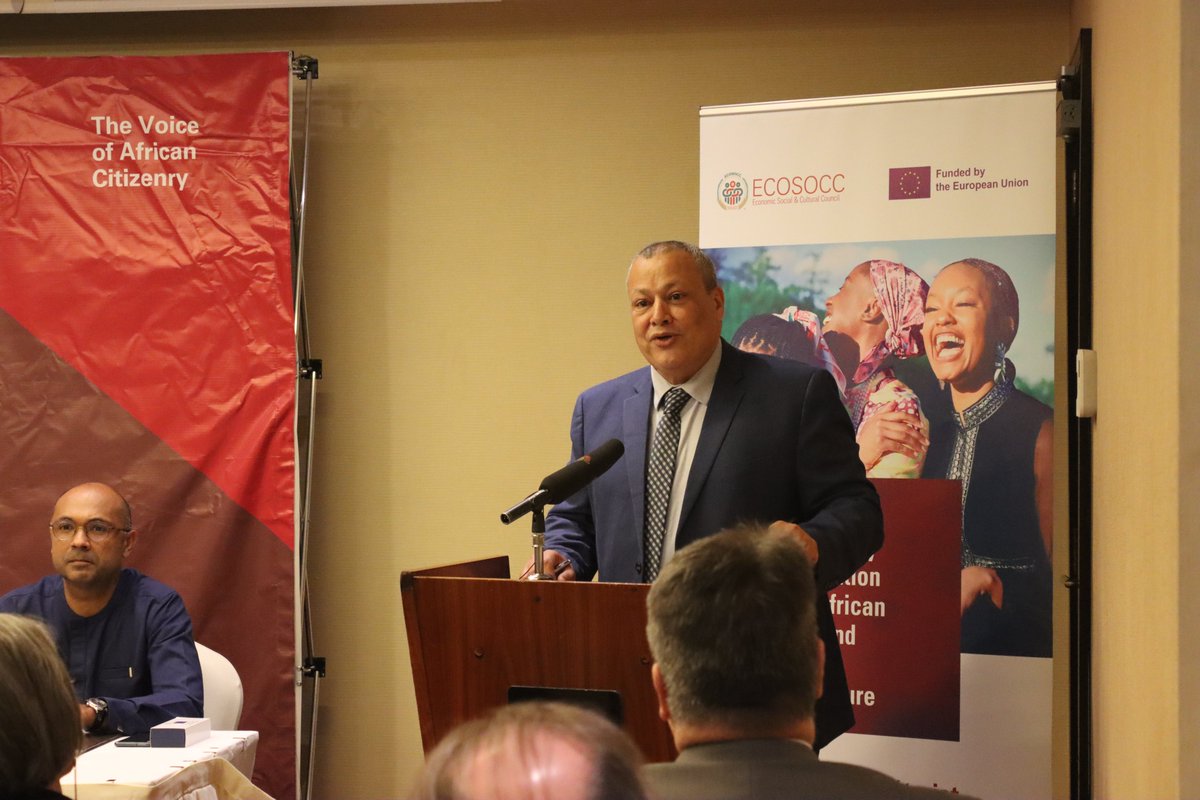 "Today's signing coincides with the 20th anniversary commemoration of ECOSOCC. We reflect on two decades of citizen engagement in African solidarity, celebrating this milestone with an MoU that will enhance our collaboration for future generations. 

"This MoU symbolizes our