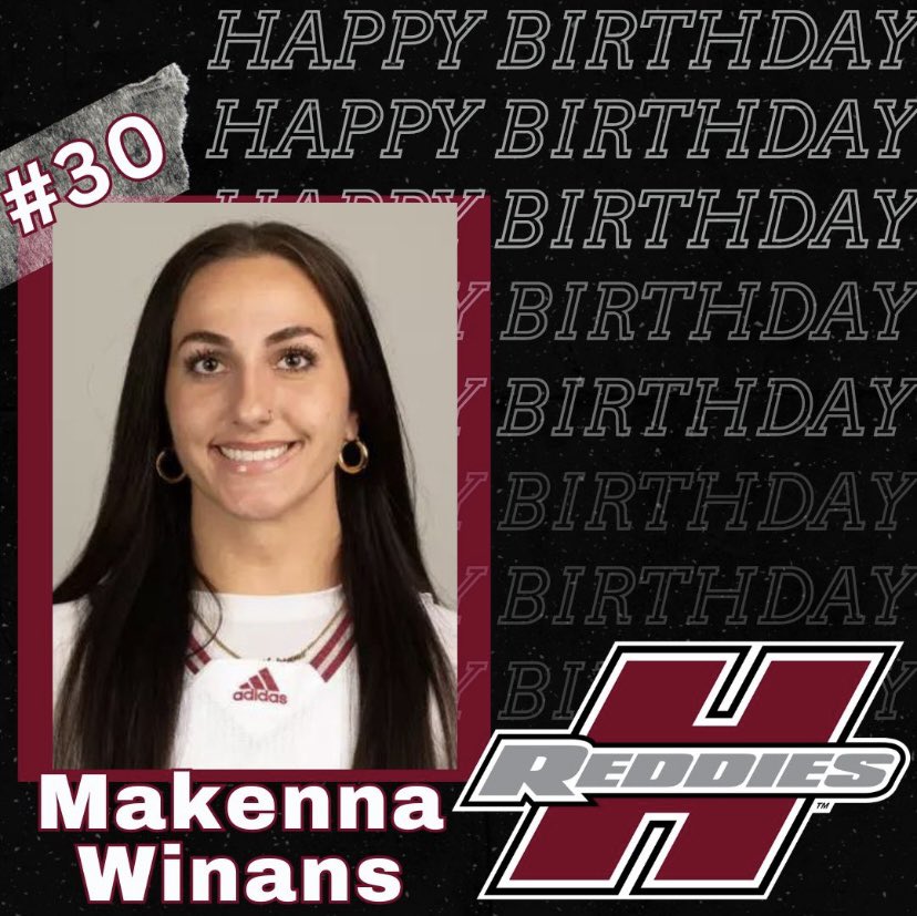 ReddiesWBB's tweet photo. Wishing a very Happy Birthday to post player Makenna Winans! Hope you have an amazing one 🥳 https://t.co/tFBPqqdmiK