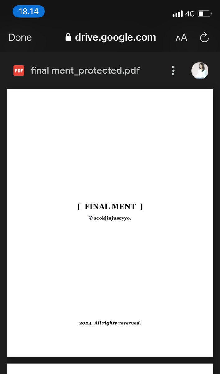 HeyJekey's tweet photo. @seokjinjuseyyo mencoba menyiapkan hati membaca ini biar bs baca dengan aman damai tentram🥹 https://t.co/cBn436SR1M