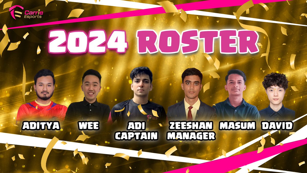 CupUpCarrie's tweet image. EXCITING NEWS!
Introducing the #CarrieEsports Tournament Roster for #ClashOfClans!
Thrilled to announce our lineup of talented players who will be competing in upcoming tournaments!
Stay tuned for more updates, and let's get ready to clash! #Gaming #Esports #ClashOfClansEsports"…