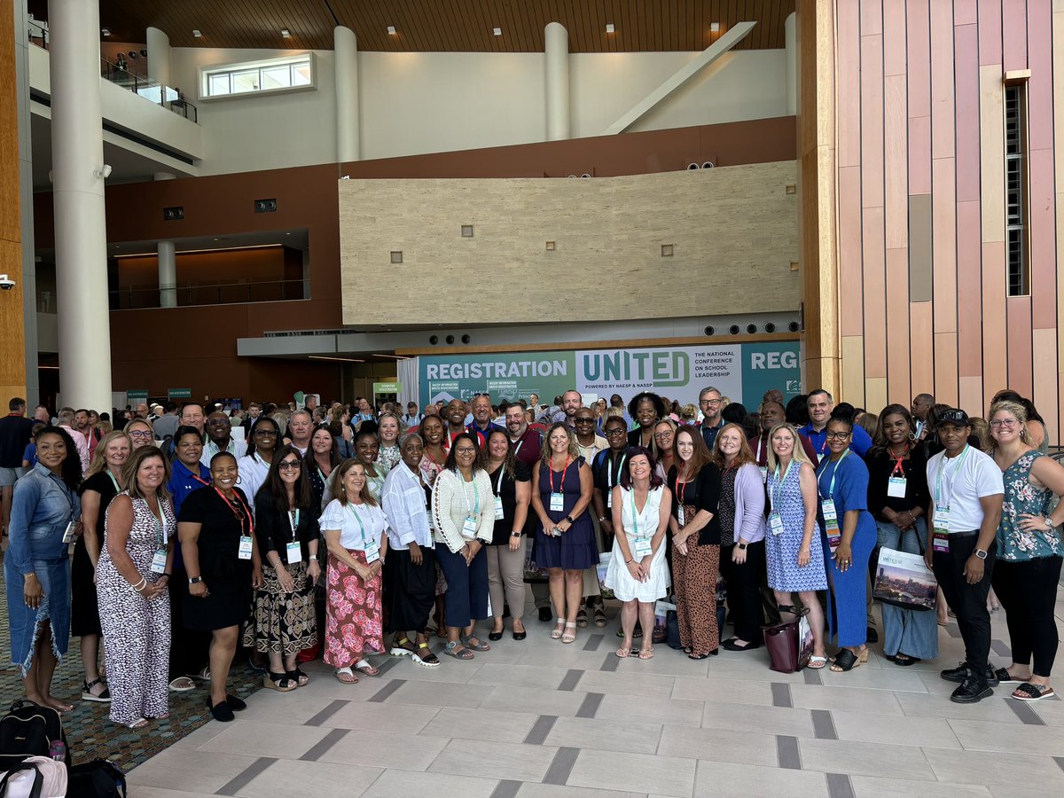 Christina showed up strong at the National Principals Conference!