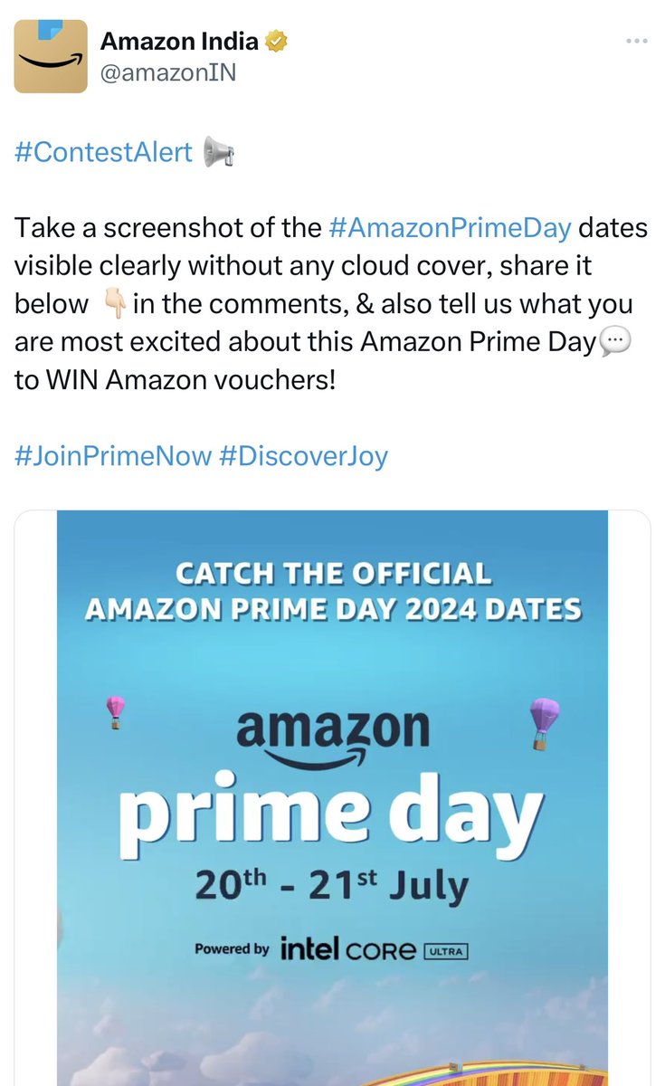 20rukaiya06's tweet photo. @amazonIN #AmazonSpecials 
#AmazonPrimeDay 
#DiscoverJoy
@amazonIN https://t.co/OwnbglpATb