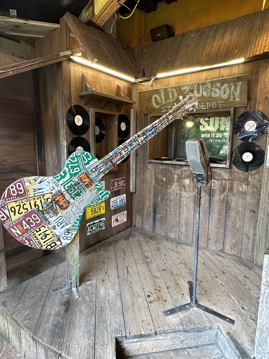 Fun day… Beach followed by rather surreal ‘American Village.’  Built to make the US Base personnel feel more at home.  (But only if from a strange combo of Miami and TexMex border area 🤣)