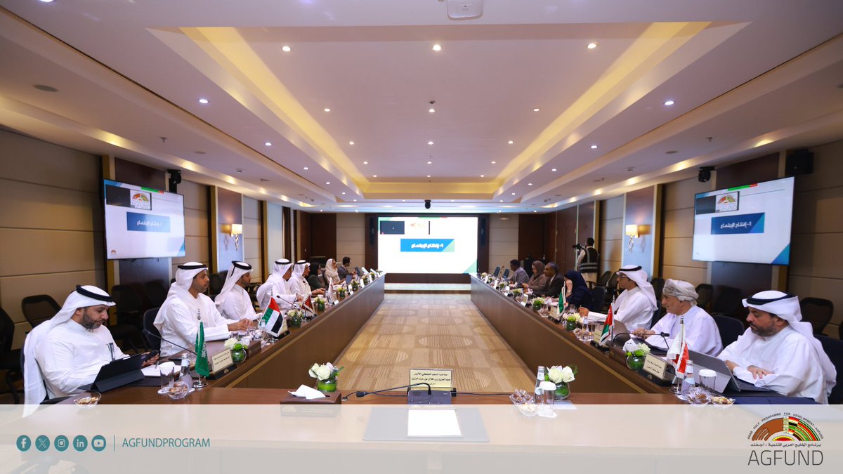 AGFUNDProgram's tweet photo. #Happing_Now: AGFUND holds its 29th Board of Directors Meeting, chaired by HRH Prince Abdul Aziz bin Talal bin Abdul Aziz, to review its achievements until mid 2024 and discuss the projects proposed for financing. https://t.co/aNa3n3cokN
