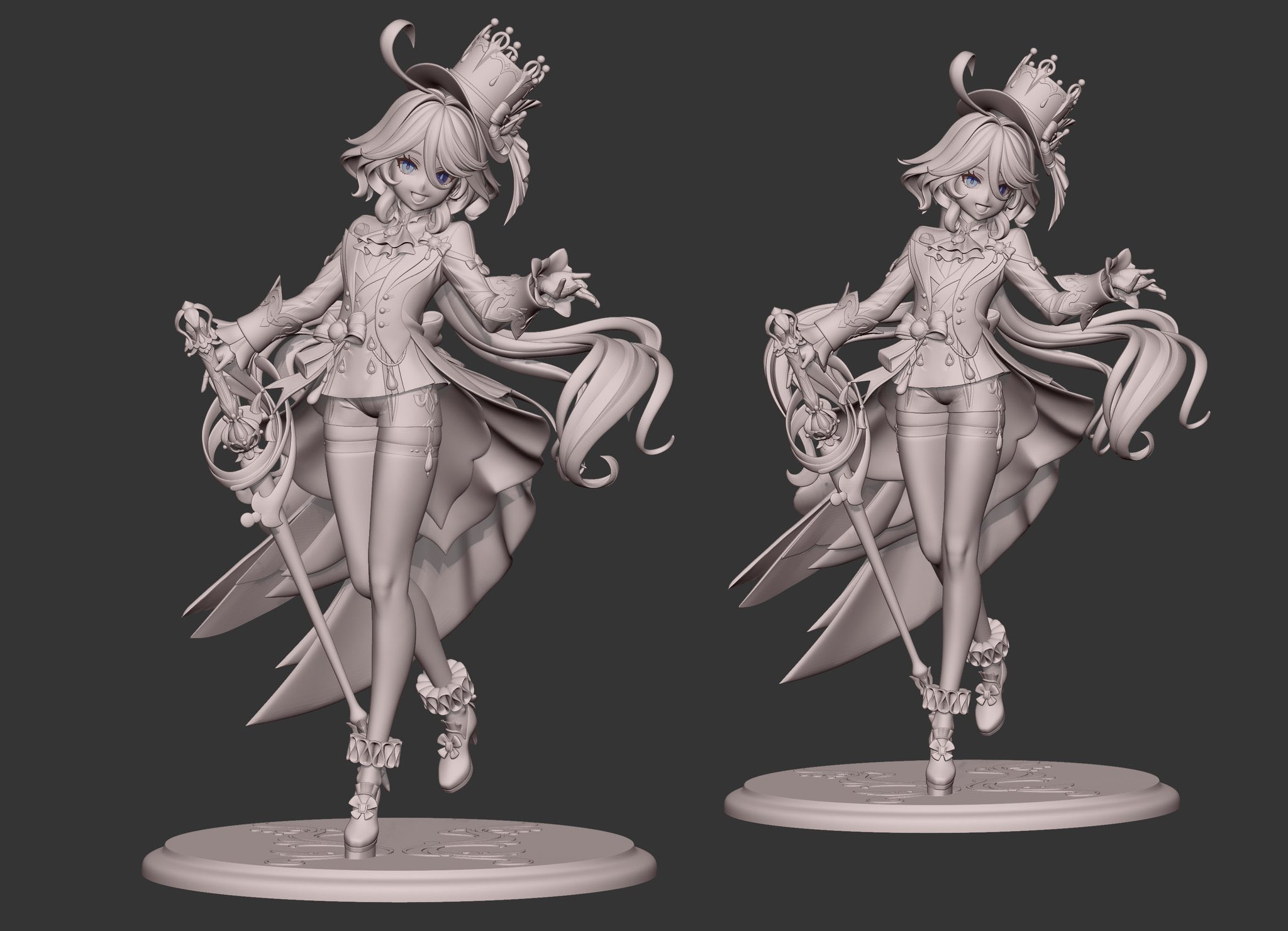 フリーナ ガレージキット フィギュア 原神 wf2024s ワンフェス 原神