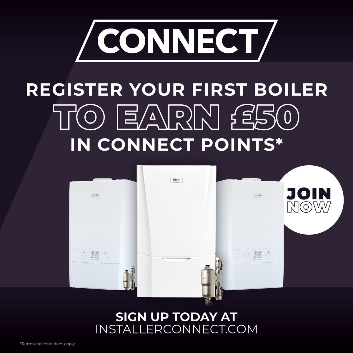 Are you signed up to our loyalty scheme? 💰
Our Connect platform allows you to earn points for your installations, the more products you register, the more points you collect!
installerconnect.com
#IdealHeating #InstallerConnect #LoyaltyScheme