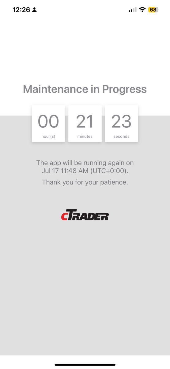 WEppula's tweet photo. #ctrader down that really sucks https://t.co/l2xtdZXYu2