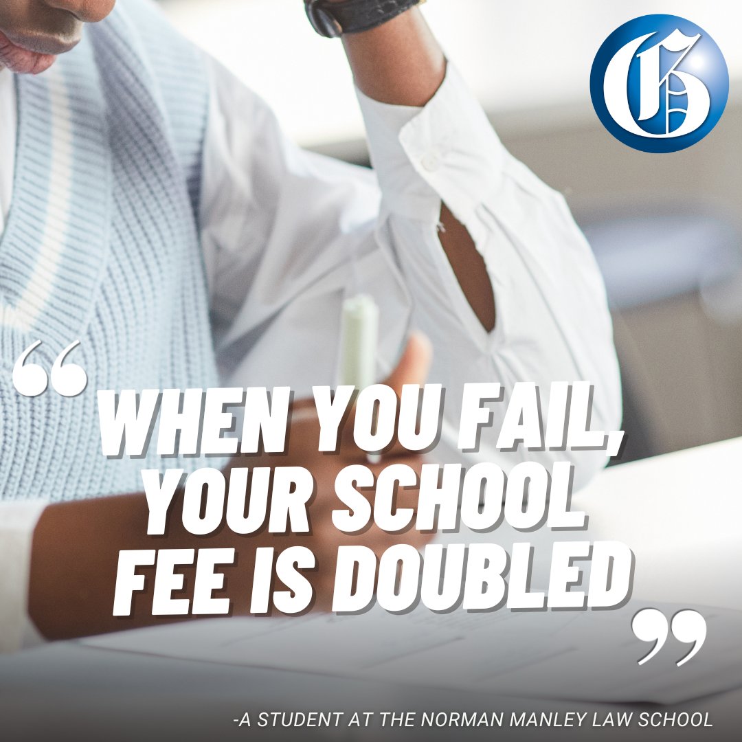 Dozens of year two students at the Norman Manley Law School are crying foul following the results received for the institution’s course in ethics for the legal profession that show an “alarming” number of failures.

Read more: jamaica-gleaner.com/article/lead-s… #GLNRToday