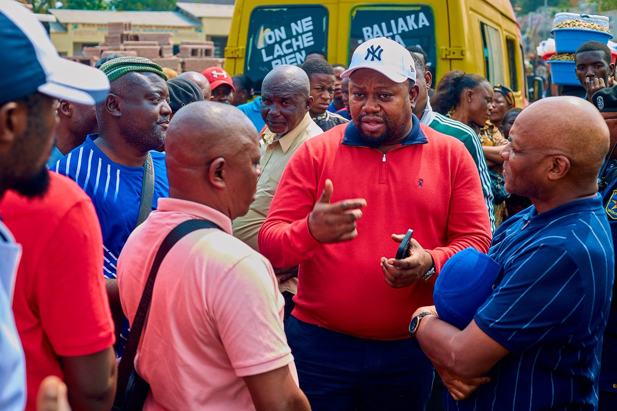 Vice-ministre de la justice et contentieux international <a href="/SamuelMbemba4/">Maître Samuel MBEMBA KABUYA TANDA</a> a effectué une descente d'évaluer les travaux de deuxième phase et les érosions qui se présentent comme un grand défi ce samedi au camp-Luka