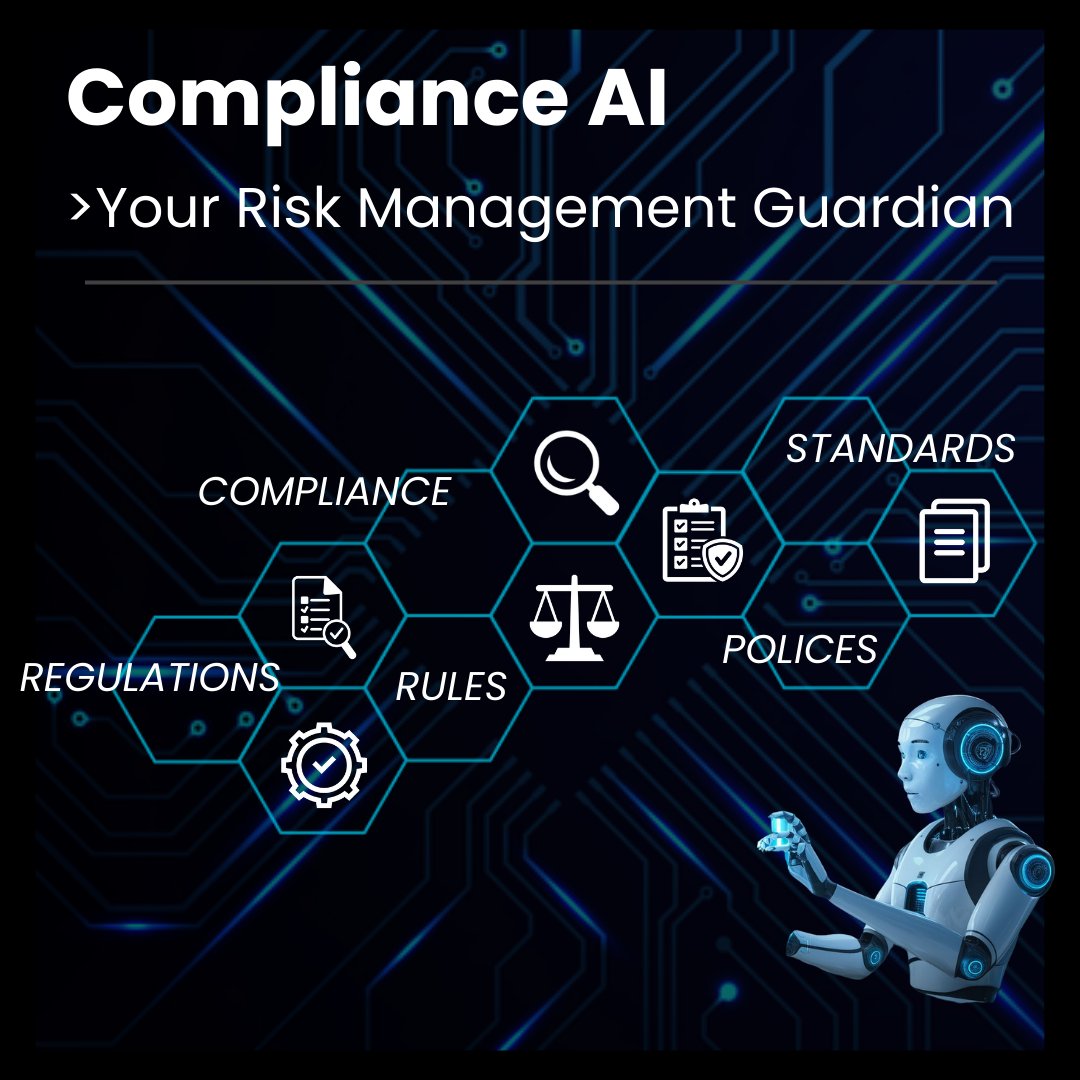 filecentral's tweet photo. Meet Compliance AI from https://t.co/1Zq1cETh9r: Your Risk Management Guardian 🛡️ Ensuring adherence to policies, standards, compliance, rules, and regulations with ease. 🔒 Stay ahead and stay compliant! Visit https://t.co/1Zq1cETh9r. #ComplianceAI #RiskManagement #Filecentral https://t.co/f9Uah7aegM