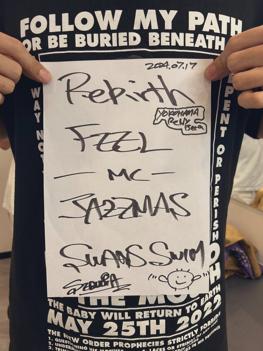 2024.07.17(Wed.)
Thank you for coming🪩✨

#横浜renyβ 
#SEQUOiA