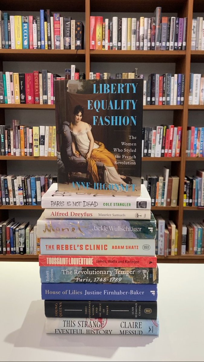 The American Library in Paris (@amerlibparis) on Twitter photo π 2024 AMERICAN LIBRARY IN PARIS BOOK AWARD LONGLIST π
Congratulations to LIBERTY EQUALITY FASHION: THE WOMEN WHO STYLED THE FRENCH REVOLUTION by Anne Higonnet, one of the ten longlisted titles for this yearβs Book Award.
<a href="/wwnorton/">W. W. Norton & Company</a> #americanlibraryinparisbookaward π 2024 AMERICAN LIBRARY IN PARIS BOOK AWARD LONGLIST π
Congratulations to LIBERTY EQUALITY FASHION: THE WOMEN WHO STYLED THE FRENCH REVOLUTION by Anne Higonnet, one of the ten longlisted titles for this yearβs Book Award.
<a href="/wwnorton/">W. W. Norton & Company</a> #americanlibraryinparisbookaward