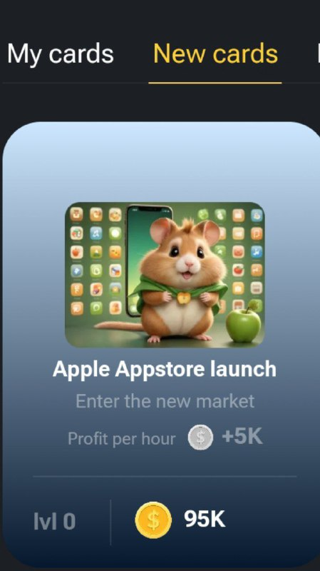 DomainPrim's tweet photo. Hamster New Card โ
Specials โถ New Cards
#hamsterkombatairdop #HAMSTERKOMBAT #ูุงู
ุณุชุฑ #hamstercombo #hamster #Airdrop #YESCOIN #tapswsp https://t.co/GWKbIf1zML