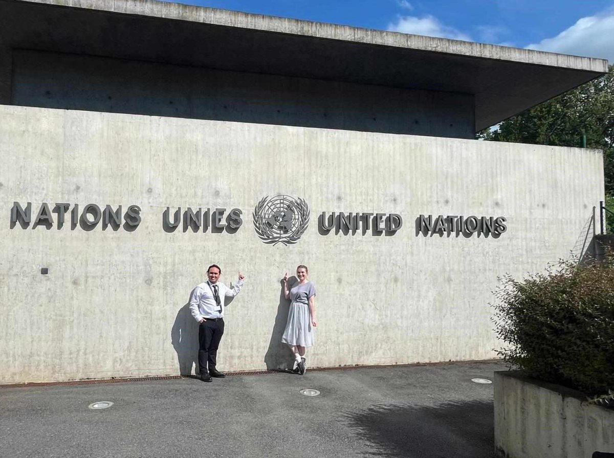 STU Mooters, Jonathan McDonald and Jillian Lawrence qualified for the quarterfinals at the Nelson Mandela World Human Rights Moot Court.  These Human rights majors are competing against law schools from all over the world.  The top 8 remain. <a href="/StThomasU/">St. Thomas University</a>