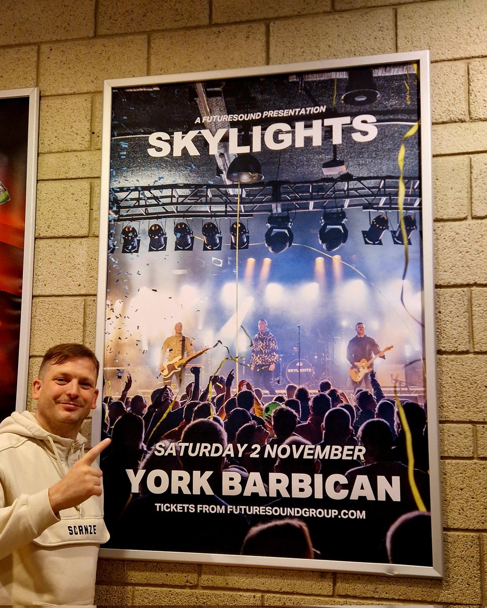 SkylightsYRA's tweet photo. Look who it is! 

@yorkbarbican #ASAW https://t.co/vIICKIbM05