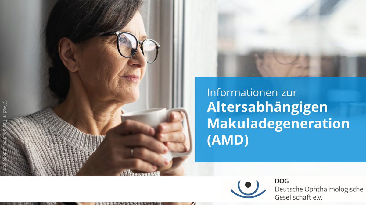 👁️Erhalten Sie alle wichtigen Informationen zur altersabhängigen Makuladegeneration (AMD). Symptome, Behandlungen und Vorsorge auf einen Blick. Jetzt informieren: dog.org/informationen-…