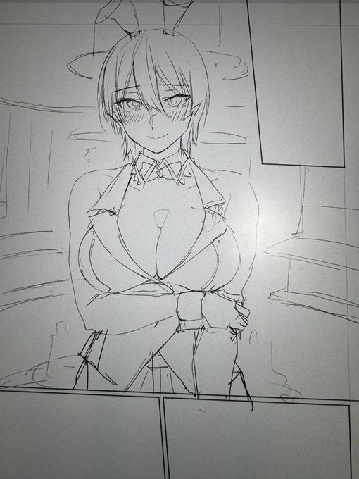 3冊目描くぞお 間に合え!