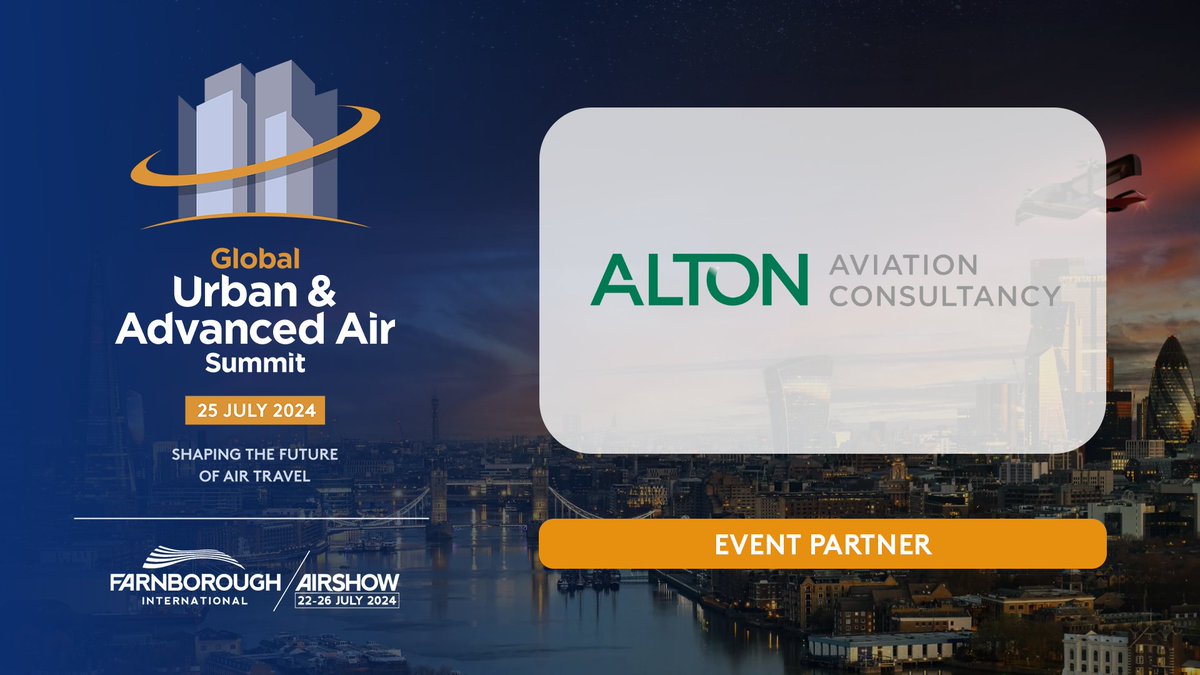 #GUAAS24 Partner Announcement: <a href="/AltonAviation/">Alton Aviation Consultancy</a>!

Their consultancy excels in delivering complex consulting engagements for #aviation &amp; #aerospace clients. 

We are delighted to have their experienced team participating in our event!

Join us at #FIA2024: tinyurl.com/27mcknj8