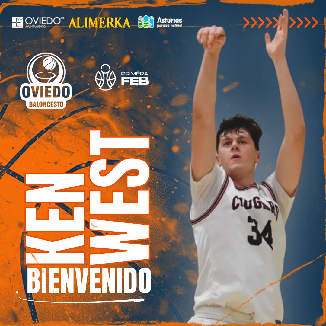 🚨 Mercado #PrimeraFEB: Ken West, incorporación para la pintura del Alimerka <a href="/oviedocb/">Alimerka Oviedo Baloncesto</a> 
 
▶ West destaca por su producción en ataque, en especial desde línea de tres puntos.

🗓️ 2000 | 📏 2,03 m.
⛹️‍♂️ Ala Pívot | 🌍 Americano

📝 Más información ⬇️
feb.es/2024/7/17/balo…
