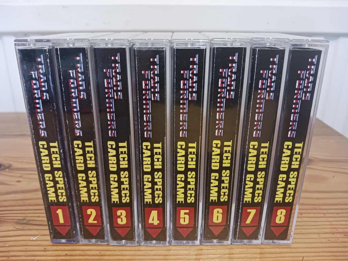 Oh...

I dunno how many years it's taken me but finally having all 8 (planned) sets feels...

Special.