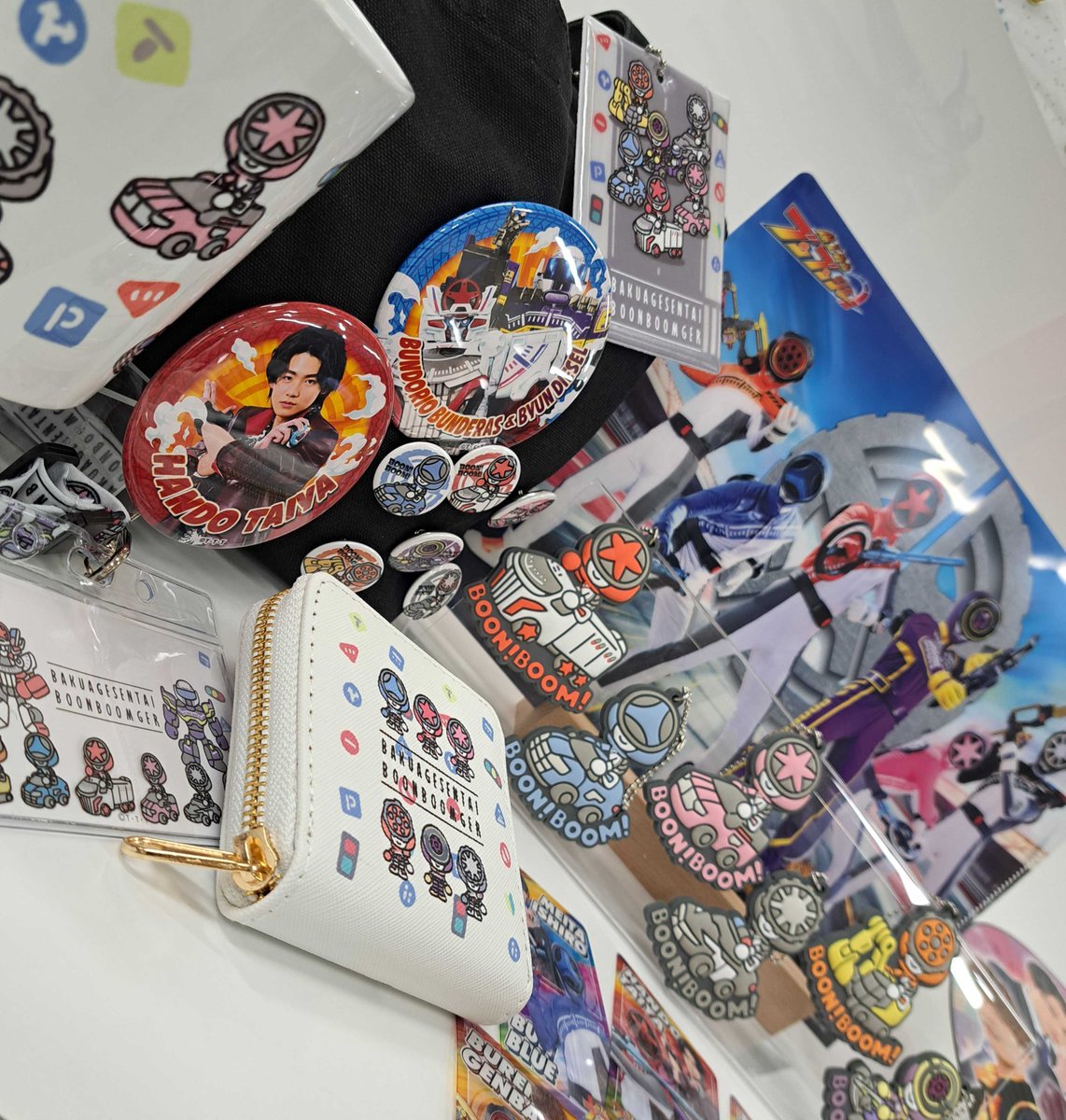 爆上戦隊ブンブンジャー のグッズが7月20日(土)よりテレアサ夏祭りで