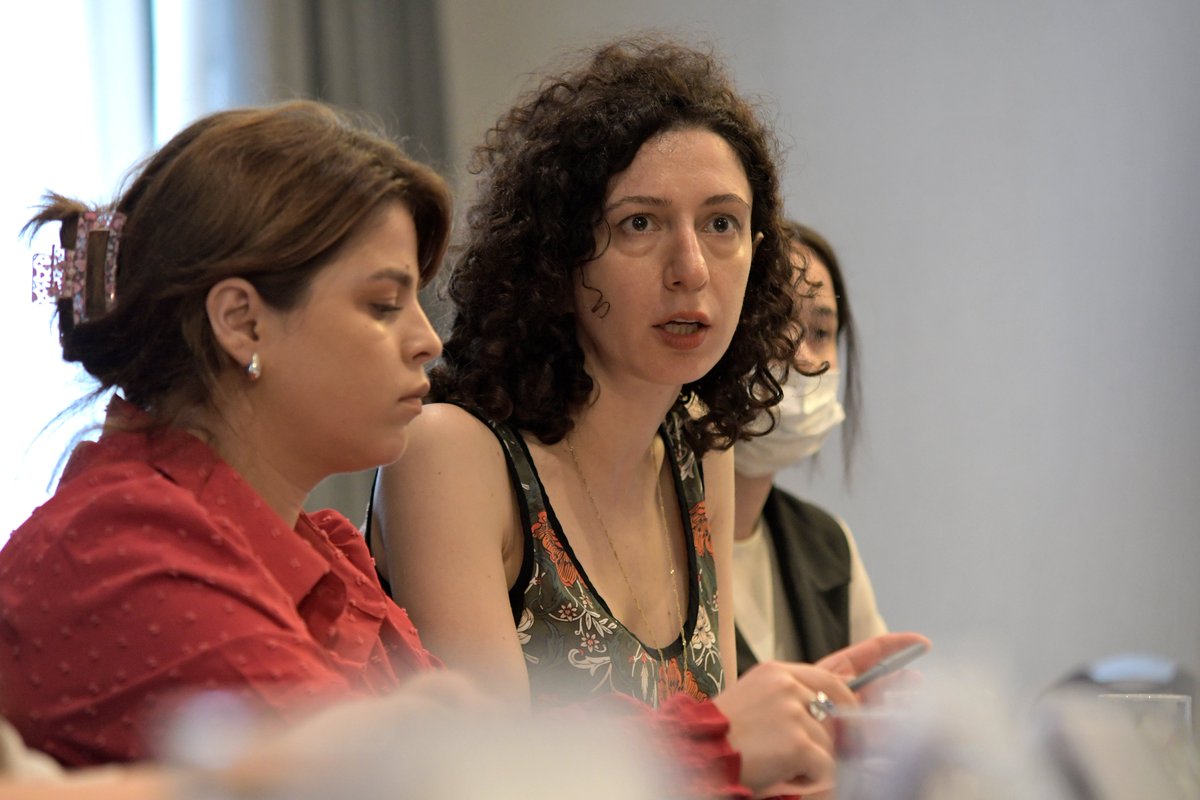 UNDPGeorgia's tweet photo. An insightful discussion with 🇬🇪 journalists on the vital role of quality #media coverage in achieving environmental rights &amp; ensuring access to information.

Our #EnvironmentalJustice campaign is engaging diverse groups &amp; communities across Georgia.

🇺🇳🇩🇪 #PartnersAtCore https://t.co/IiOhLmXE5D