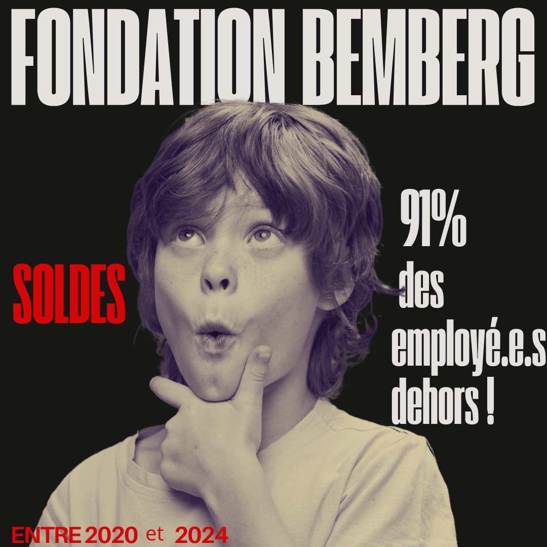 📢 Les salariés ne doivent pas être considérés comme des pions que l’on prend et que l’on jette au gré de nouvelles orientations !
Nous avons à cœur que l’injustice d’une telle situation soit corrigée et qu’elle ne se renouvelle pas ailleurs 
#fondationbemberg #musée #toulouse