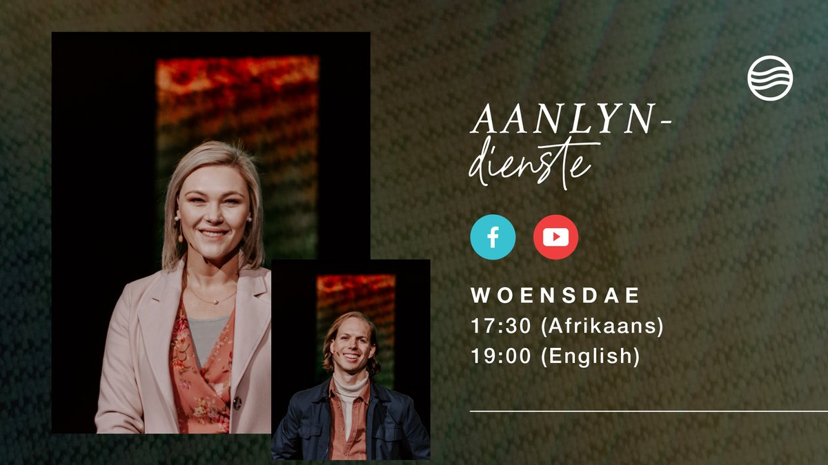 Give me a God-listening heart so I can lead your people well, discerning the difference between good and evil — 1 Kings 3:9

Deel gerus weer in Sondag se aanlyn-ervaring om 17:30 of 19:00 op: mosaiek.com