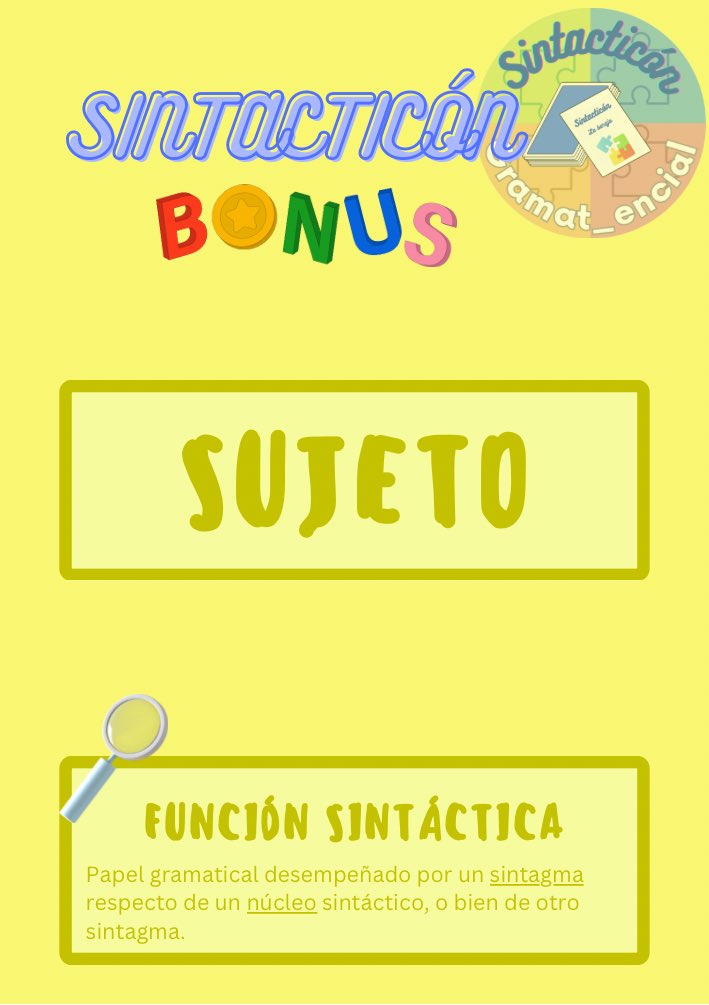 Gramat_encial's tweet photo. “Sintacticón” es un nuevo proyecto de Gramatencial. Se trata de un juego de cartas que explota las relaciones entre predicados, argumentos y adjuntos para ver las relaciones entre las funciones sintácticas y los papeles temáticos. ¿Qué os parece la idea 💡? ¿Lo compraríais? RT ���🏻 https://t.co/nd2dNRNkSs