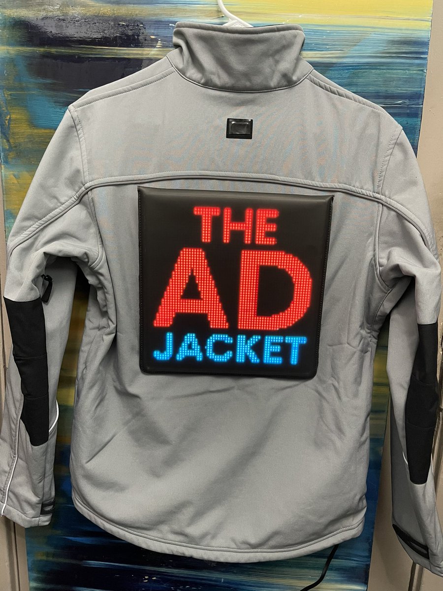BrandonMoutray's tweet image. The Ad Jacket in light grey.
#theadjacket #jacketads