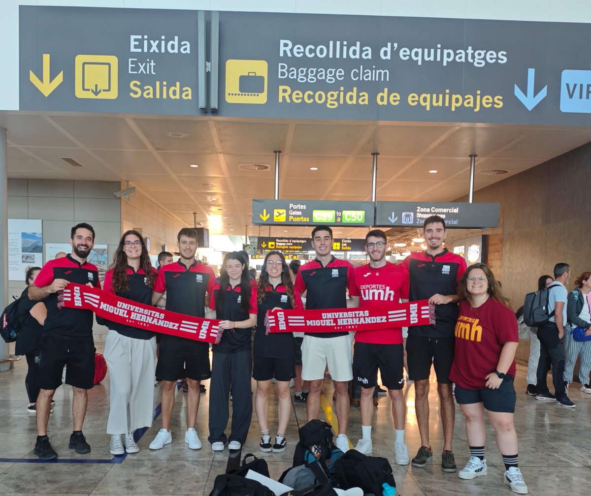Raul Reina (@rreinava) on Twitter photo Mucha suerte a nuestros equipos <a href="/UniversidadMH/">UMH</a> de voleibol playa y badminton que durante una semana competirán en los Juegos Universitarios Europeos en Hungría 🦾🫶🏼. #TalentoEnMovimiento <a href="/UMHDeportes/">Oficina de Deportes UMH</a> <a href="/FTA_CV/">Fun.Trinidad Alfonso</a> @GVAculturesport Mucha suerte a nuestros equipos <a href="/UniversidadMH/">UMH</a> de voleibol playa y badminton que durante una semana competirán en los Juegos Universitarios Europeos en Hungría 🦾🫶🏼. #TalentoEnMovimiento <a href="/UMHDeportes/">Oficina de Deportes UMH</a> <a href="/FTA_CV/">Fun.Trinidad Alfonso</a> @GVAculturesport