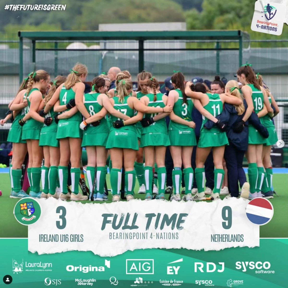 For the U-16s, Juliette Duffy scored a memorable goal in Cork for the Irish girls against the Netherlands in a high-scoring battle yesterday. 

##RoversRepresenting