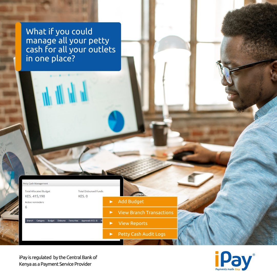 ipay_kenya's tweet photo. Enhance your financial planning with a 25% improvement in control. Discover the benefits of petty cash management systems in our blog!

Read Blog: https://t.co/4WnpgsEjCW 

Contact Us to get started: https://t.co/KF8iE16SLl 

#PaymentsmadeEasy #PettyCashManagement https://t.co/zNc4MKabRC