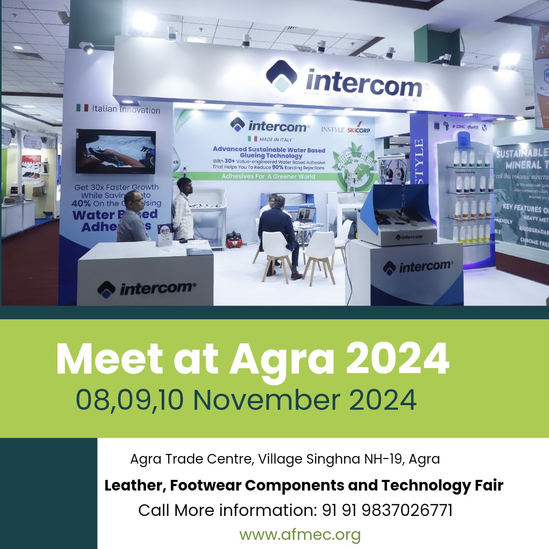 PenExhibition's tweet photo. Join us at "Meet at Agra 2024".India's Biggest Leather,Footwear Components &amp; Technology Fair.

08, 09, 10 November 2024
Venue at : Agra Trade Centre, Agra

Bookings open!!

call 📞 +91 9837026771

#MeetatAgra2024 
#LeatherFair #ComponentsFair #Technologyfair #PenExhibition #Agra https://t.co/t8xi0BatrD